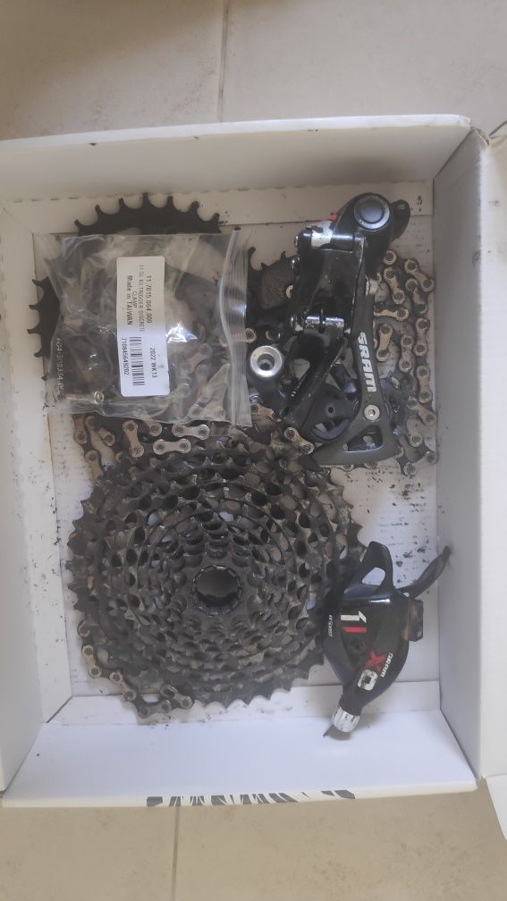 Desviador e shift SRAM X0