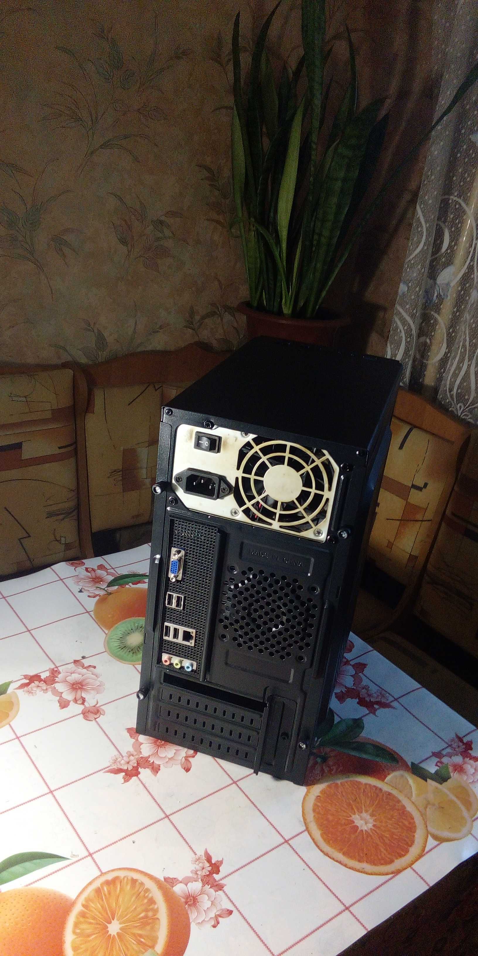 Компьютер(корпус новый) i5-2400 (4 ядра 3.1-3.4)8Gb DDR3 ОЗУ,SSD 120Gb