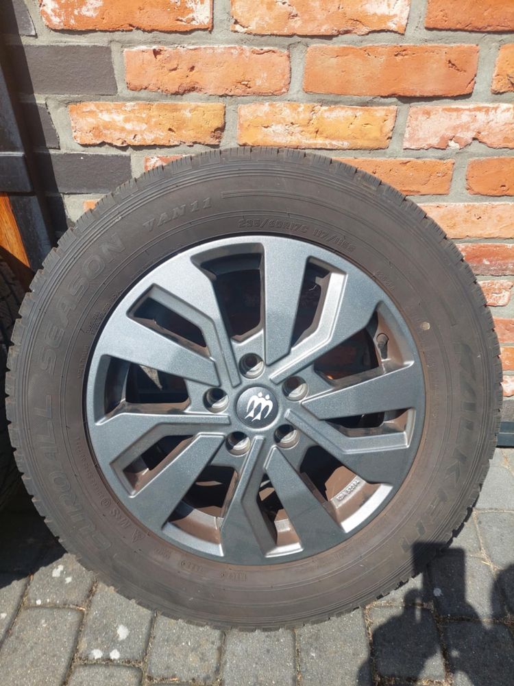 komplet kół 17” 5x118 235x60/17 Ducato/Boxer/Jumper do campera