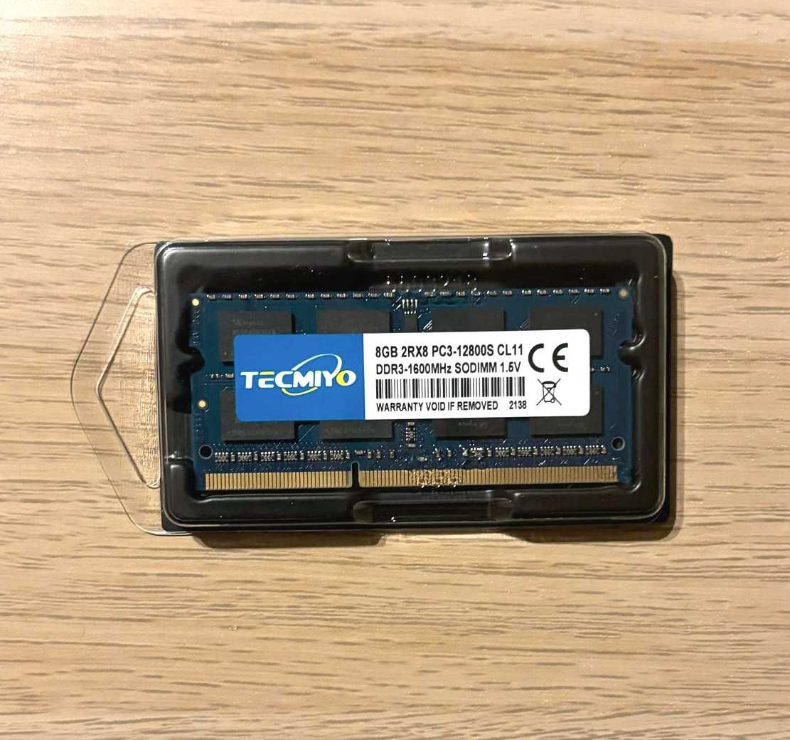 Pamięć 8GB DDR3 1600MHz PC3-12800S 1.5V CL11