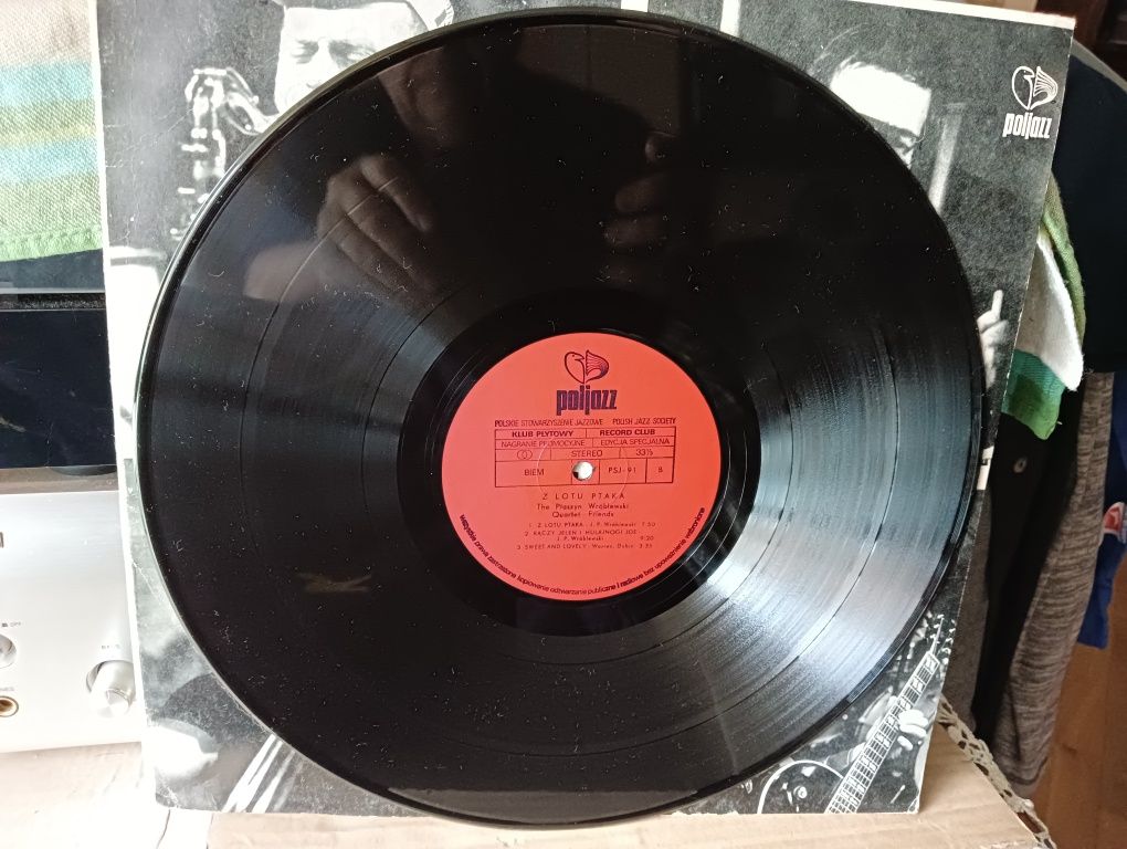 Unikat 1st press płyta winylowa Jan Ptaszyn Wróblewski Z Lotu Ptaka LP