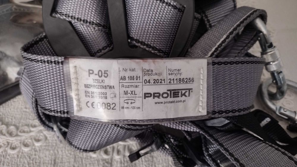 pas bezpieczeństwa do prac na wysokości