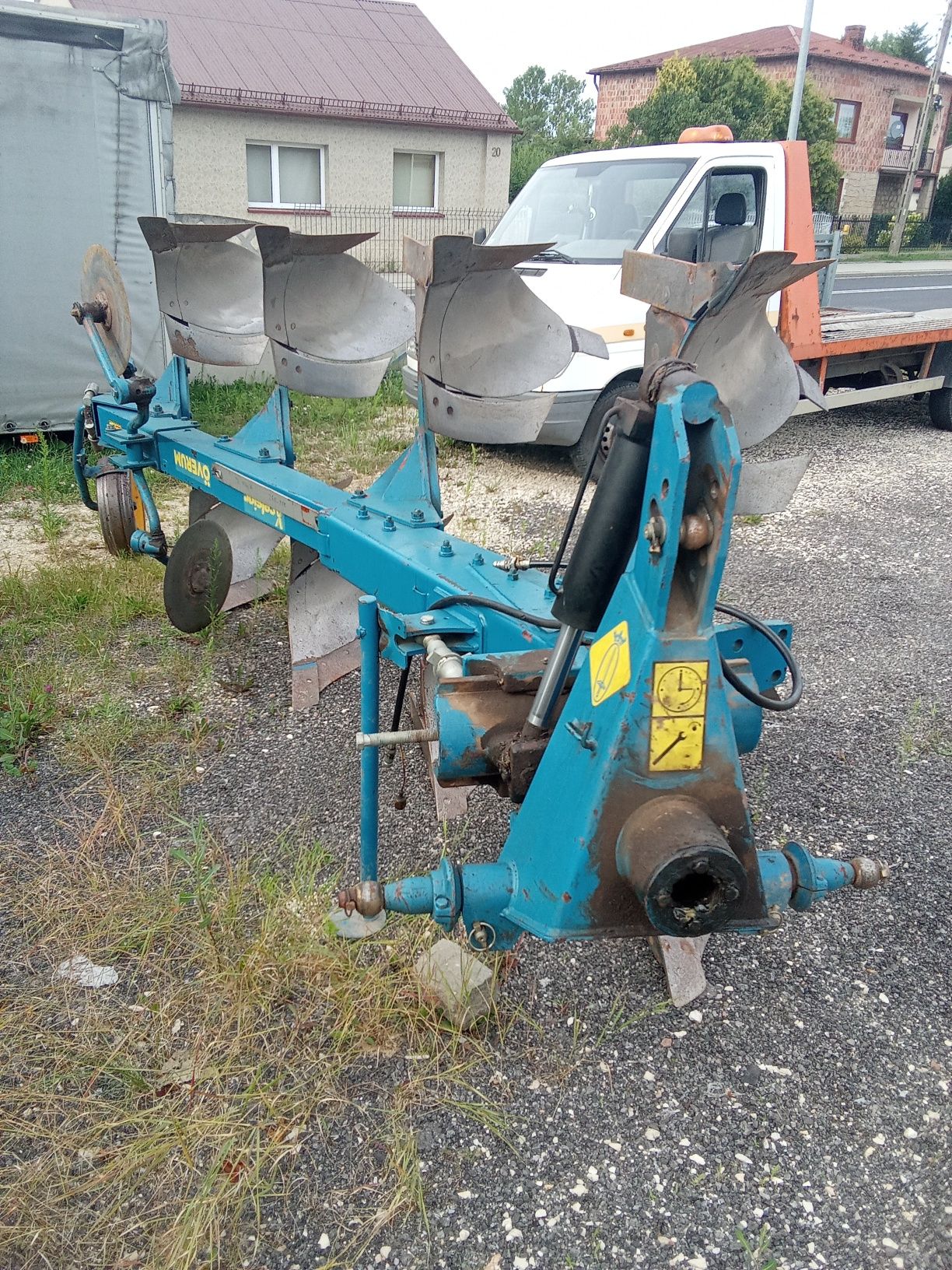 pług obrotowy overum cx 490F 4 skibowy