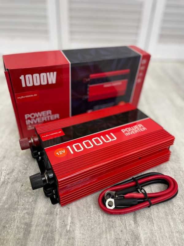 Інвертор PowerInverter 1000 W 12 v 220