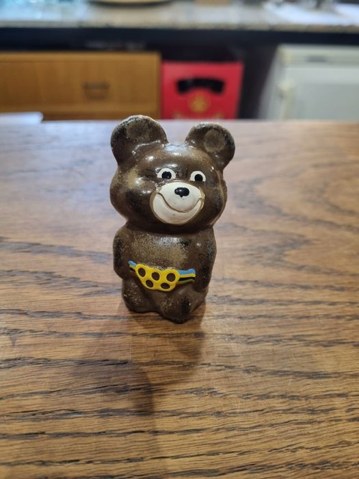 Miś olimpiada Moskwa Figurka