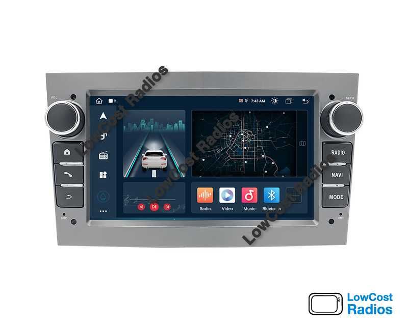 Rádio GPS | Opel Corsa • Astra • Antara • Vectra • Zafira - ANDROID 14