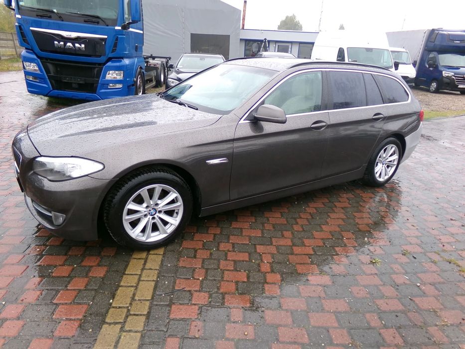 BMW Seria 5 2,0 diesel 185 koni panorama zarejestrowany skóry automat zamiana