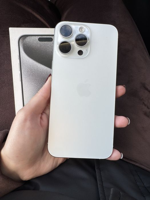 Iphone 15 pro max 256gb ! 90%акб идеал! Физ.сим