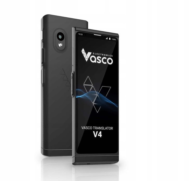 Vasco Translator V4 (black), NOWY, darmowy internet i 112 języków