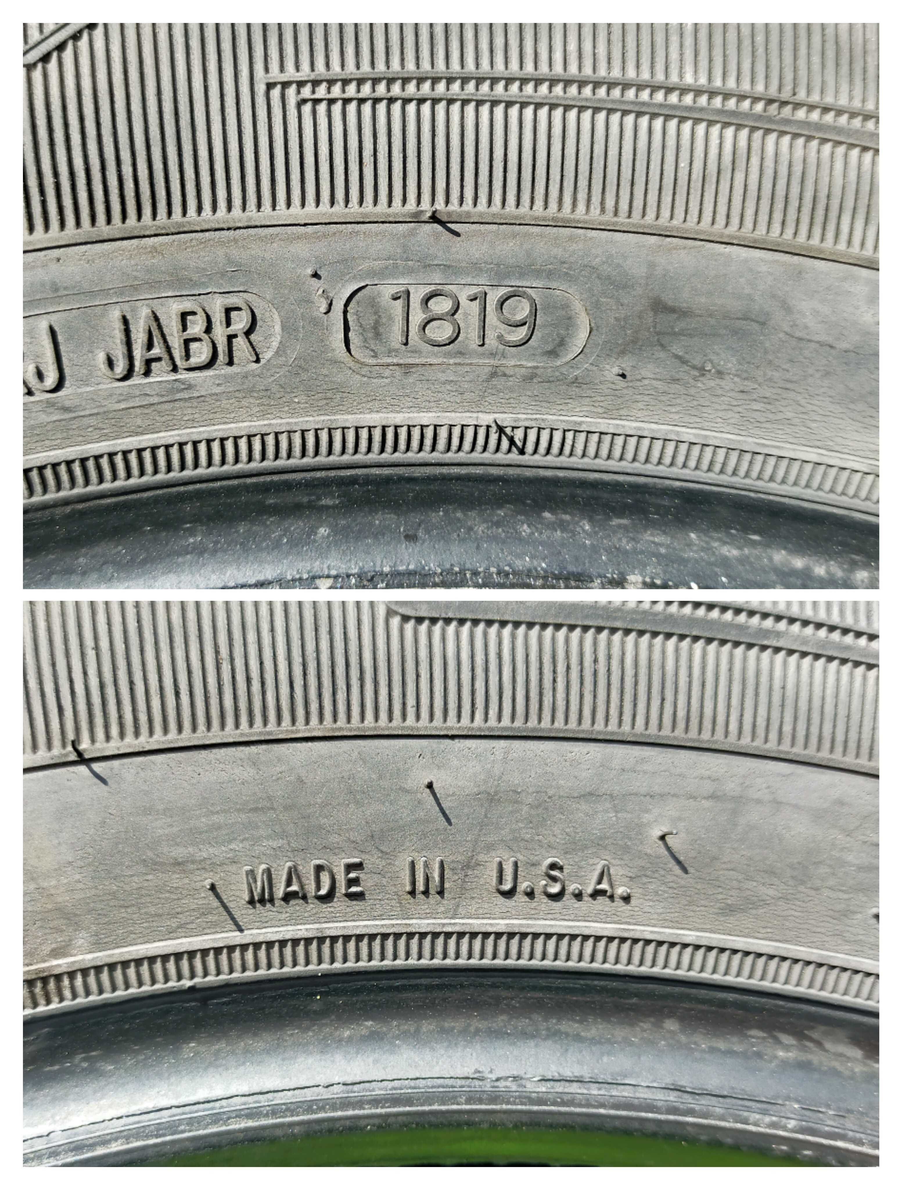 235/60 R17, Пара (2 штуки) 2019 року від авто з США. ( Kelly, USA )