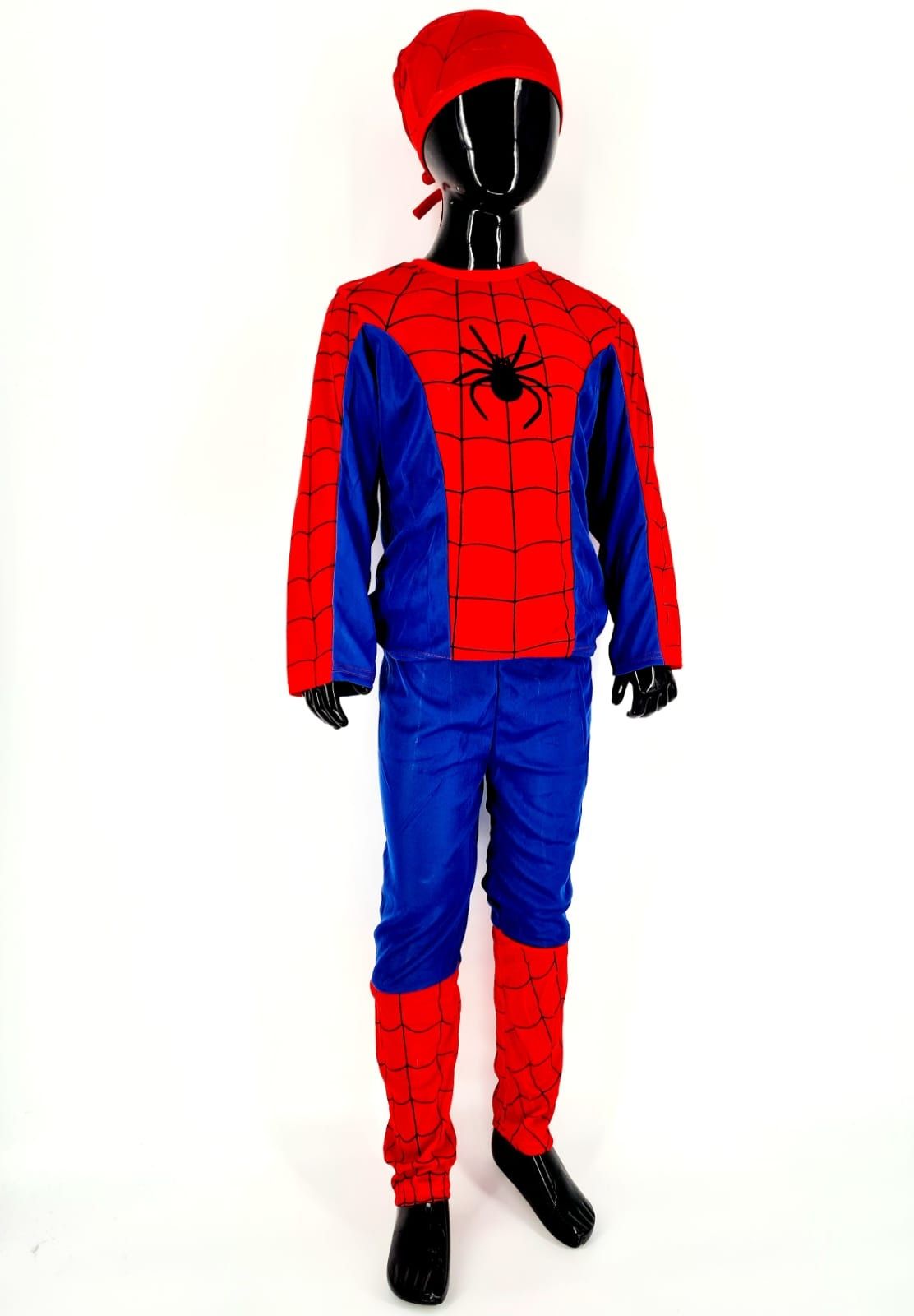 Nowy strój Spider-Man dla dzieci 3-częściowy rozm S