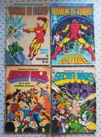Cinco revistas Marvel das Secret Wars e do Homem de Ferro todas por 5€
