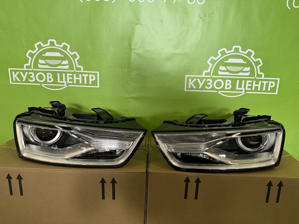 Фара фари Audi Q3 8U 2014 2015 2017 фары ауди з блоками ку3 кю3