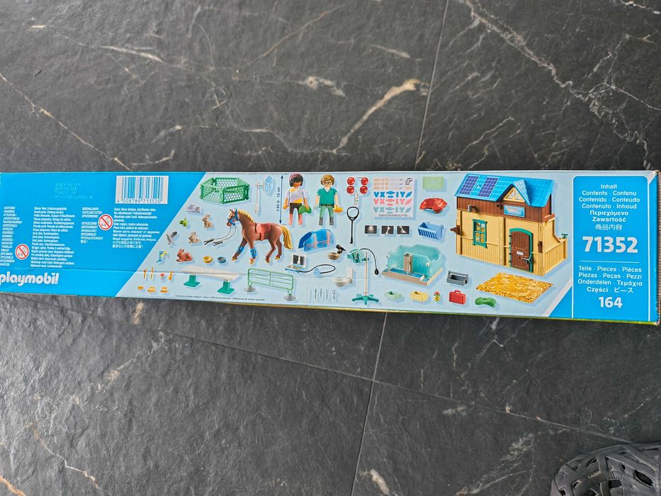 Playmobil 71352 hipoterapia i lecznica zwierząt zestaw Nowy