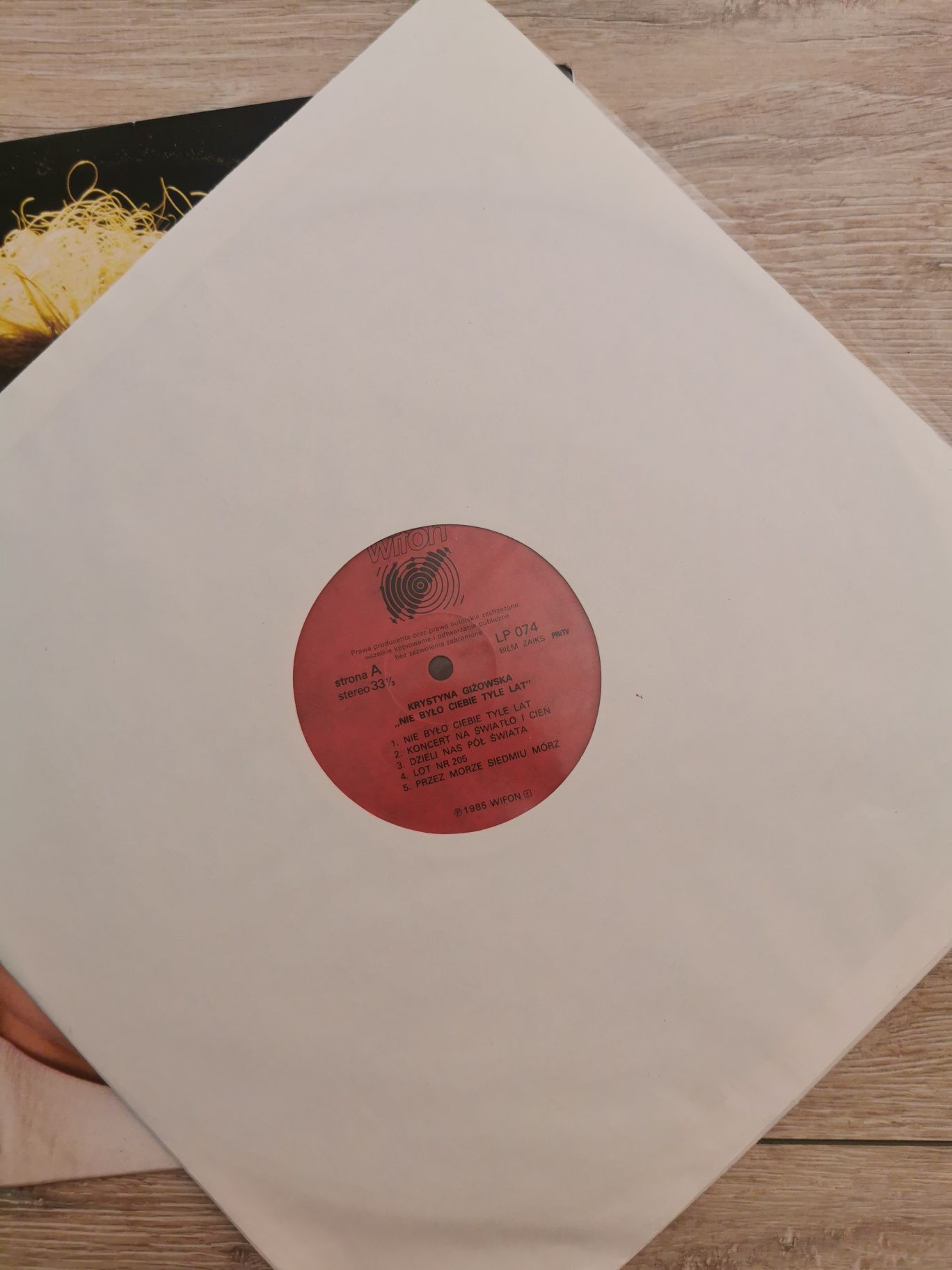 VINYL Krystyna Giżowska płyta winylowa