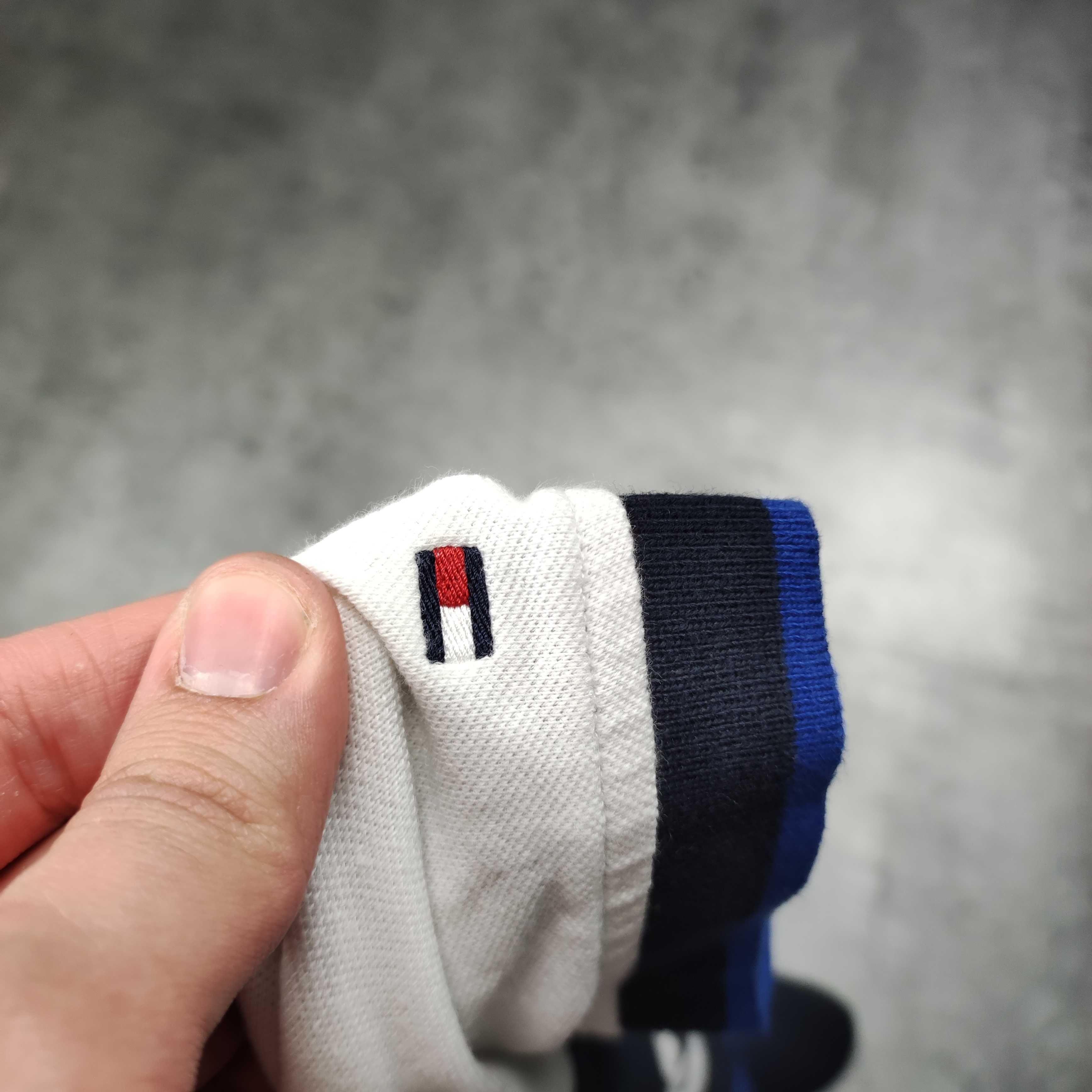 MĘSKA Koszulka Polo Elegancka Bawełna PREMIUM Tommy Hilfiger 85 Haft