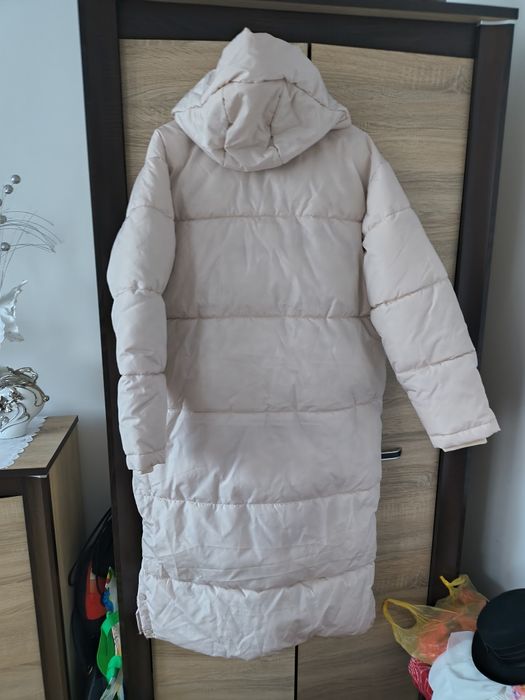 Nowy długi płaszcz zimowy Mohito r.42