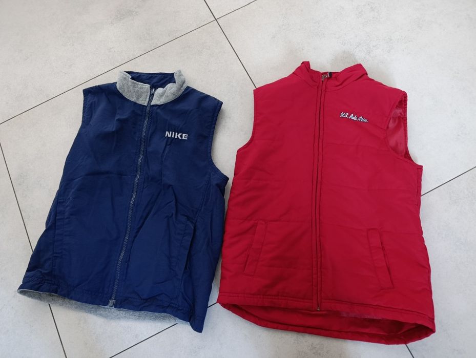 Sprzedam dwie kamizelki dla chłopca