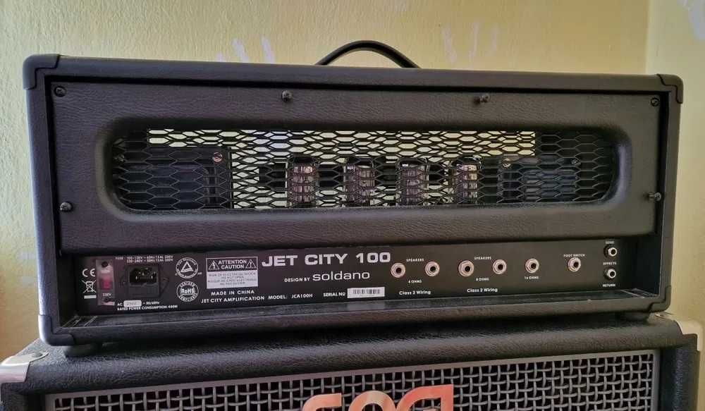 Jet City JCA100H head lampowy 100W wzmacniacz