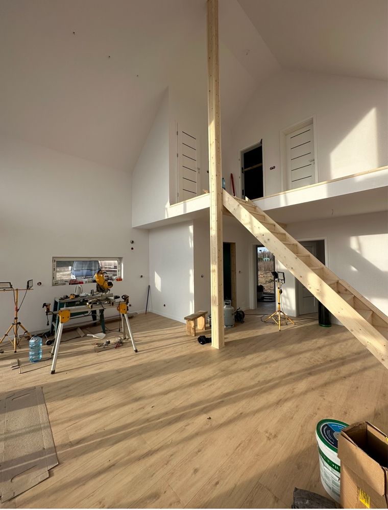 Nowoczesna Stodoła 140m2 / Stan Deweloperski / System Modułowy