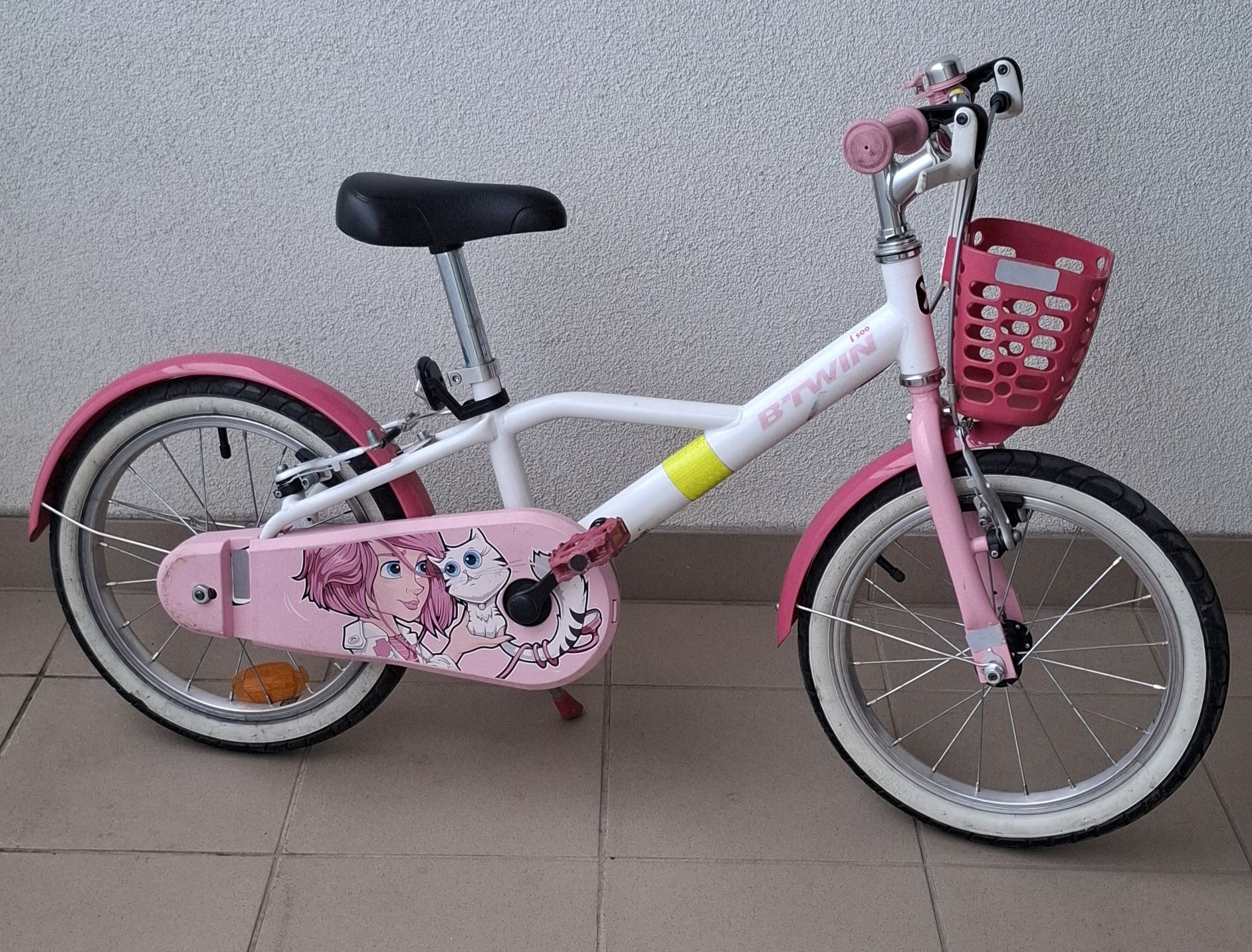 Rowerek B'twin 16" dla dziewczynki