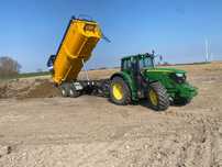 John deere 6155M rok 2017 idealny stan 3400 mtg pneumatyka,1 właścicie