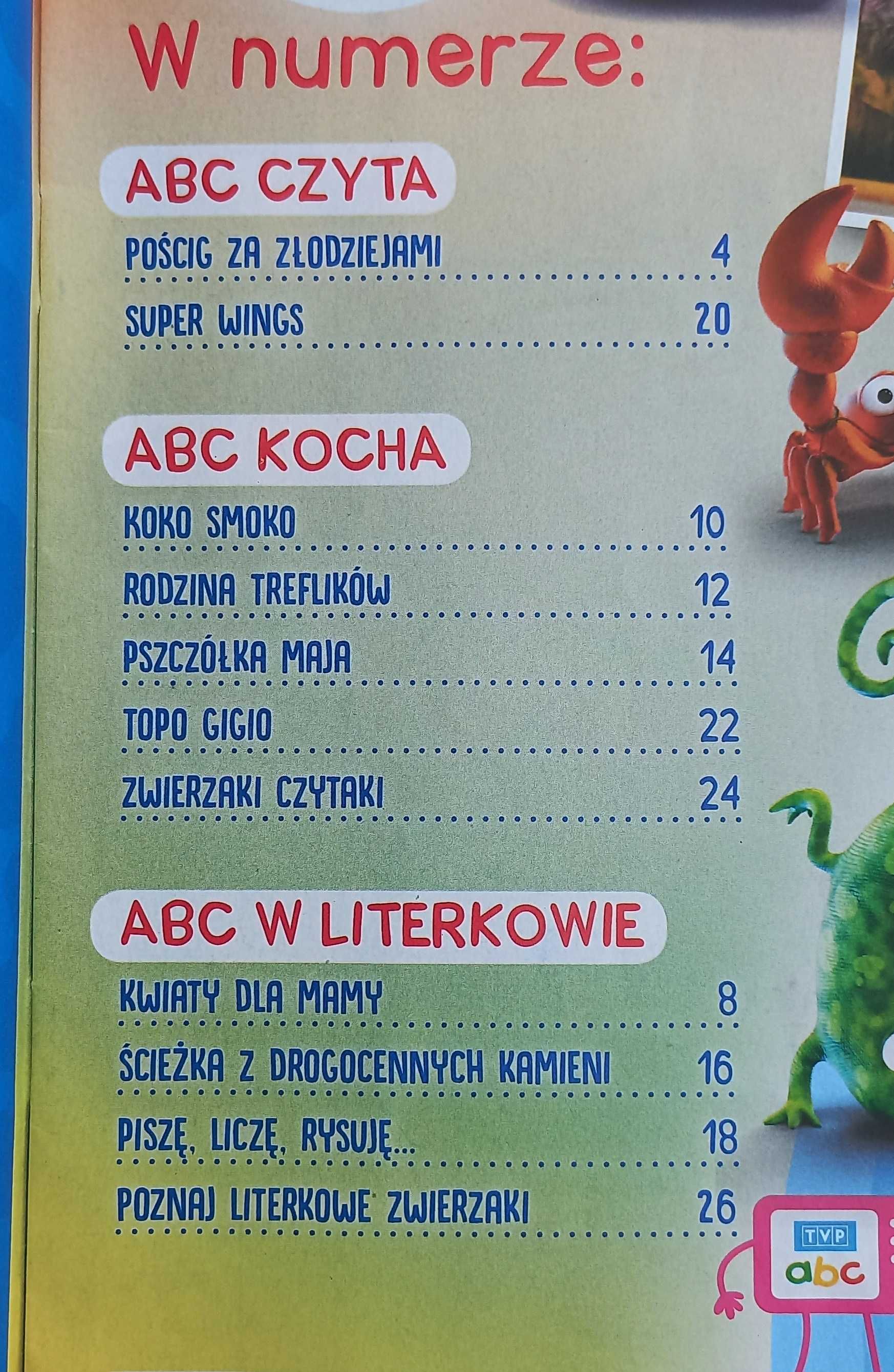 NOWE TVP ABC magazyn gazetka z zadaniami czytankami 5/2023