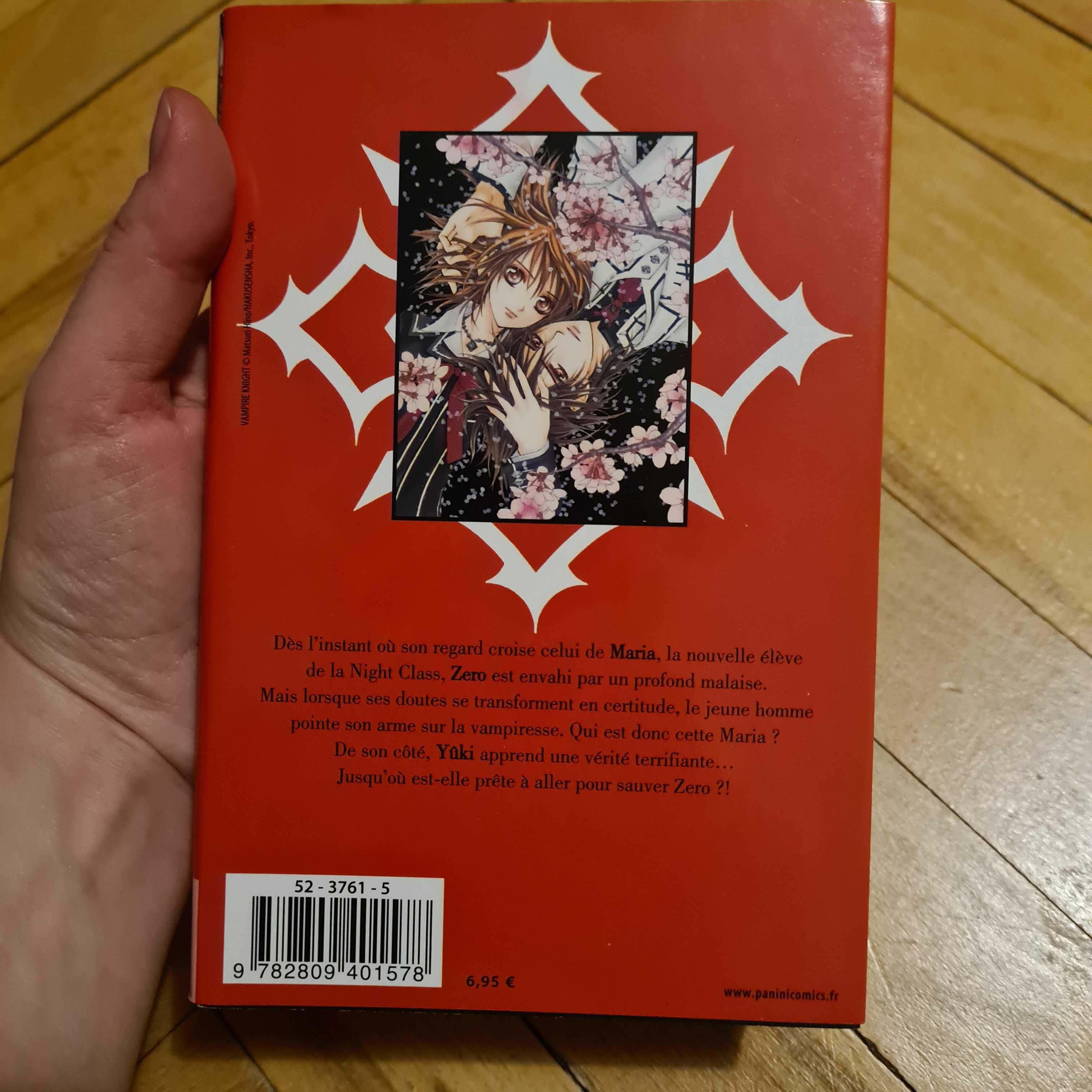 Vampire Knight tom 4 - francuski