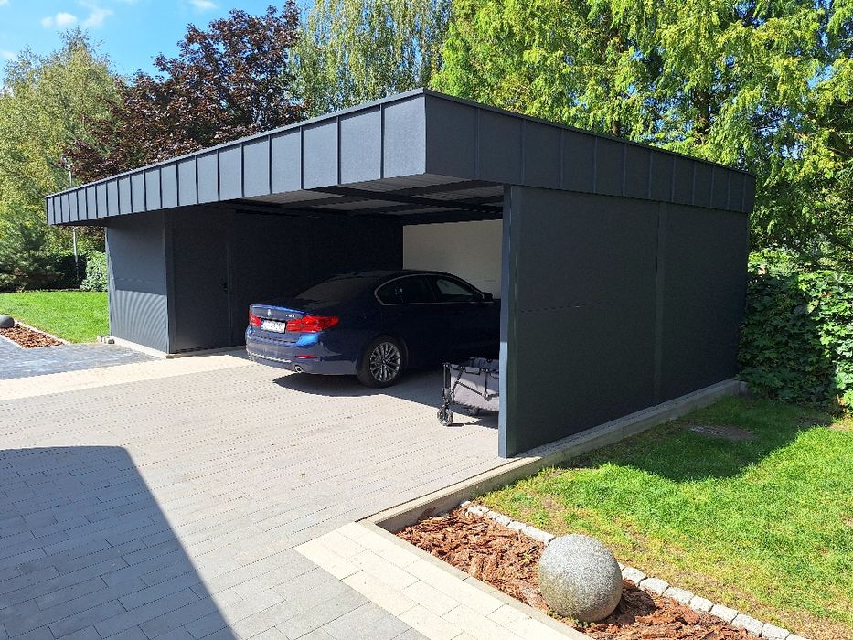 Carport, wiata na samochód, zadaszenie