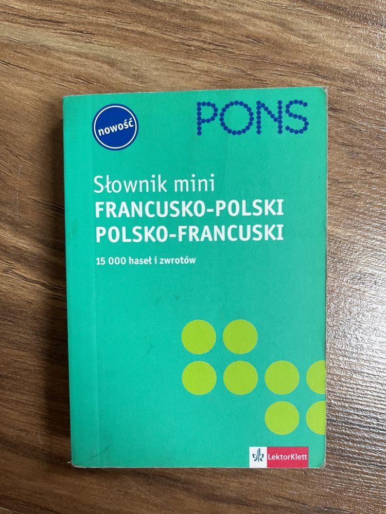 Słownik francusko - polski kieszonkowy, mini PONS