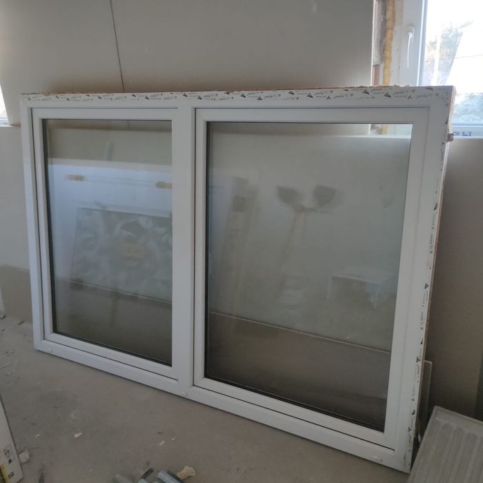 Okna próżniowe 3 szt Plastikowe pcv super stan