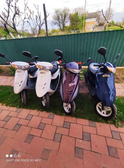 Скутера з контейнера без пробігу по Україні Honda Suzuki Yamaha