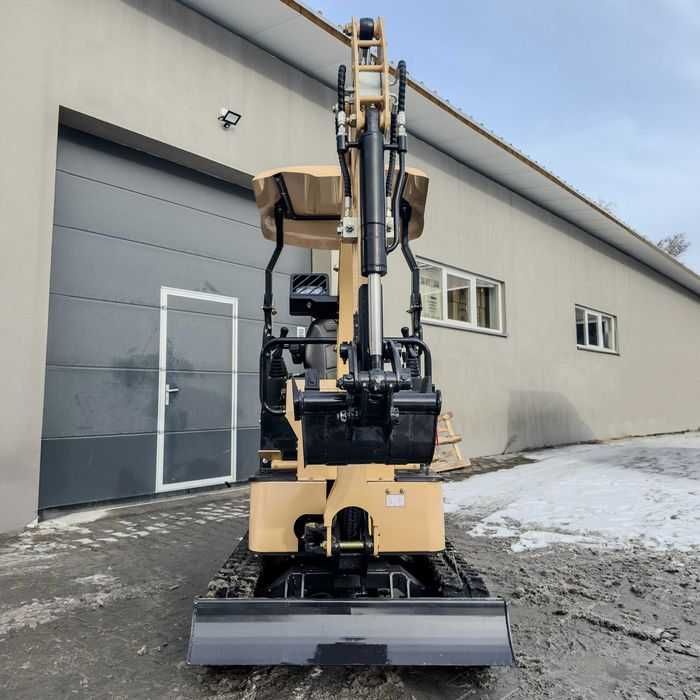 Minikoparka Meyer EX12 - silnik YANMAR, pompa PARKER jak JCB CAT
