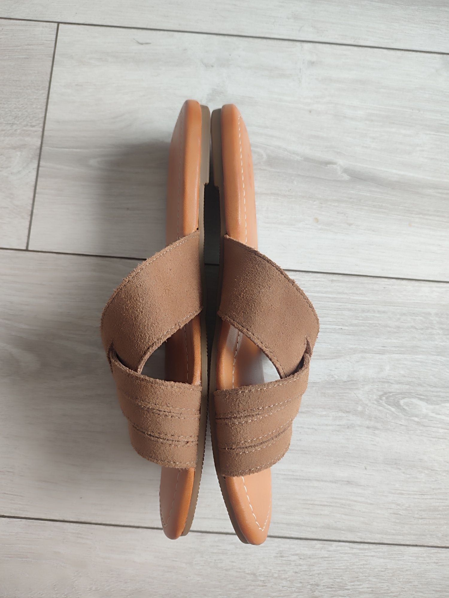 Шльопанці шкіряні Ugg оригінал, шлепки Ugg
