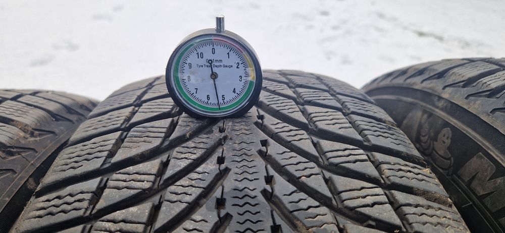 4 opony 235/65/17 Michelin Latitude Alpin 2017 rok 5mm zima zimowe