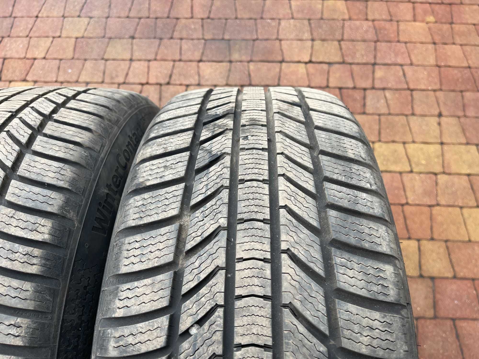 3774. Opony zimowe 225/45/18 Continental 7mm 2022r cena za 2szt
