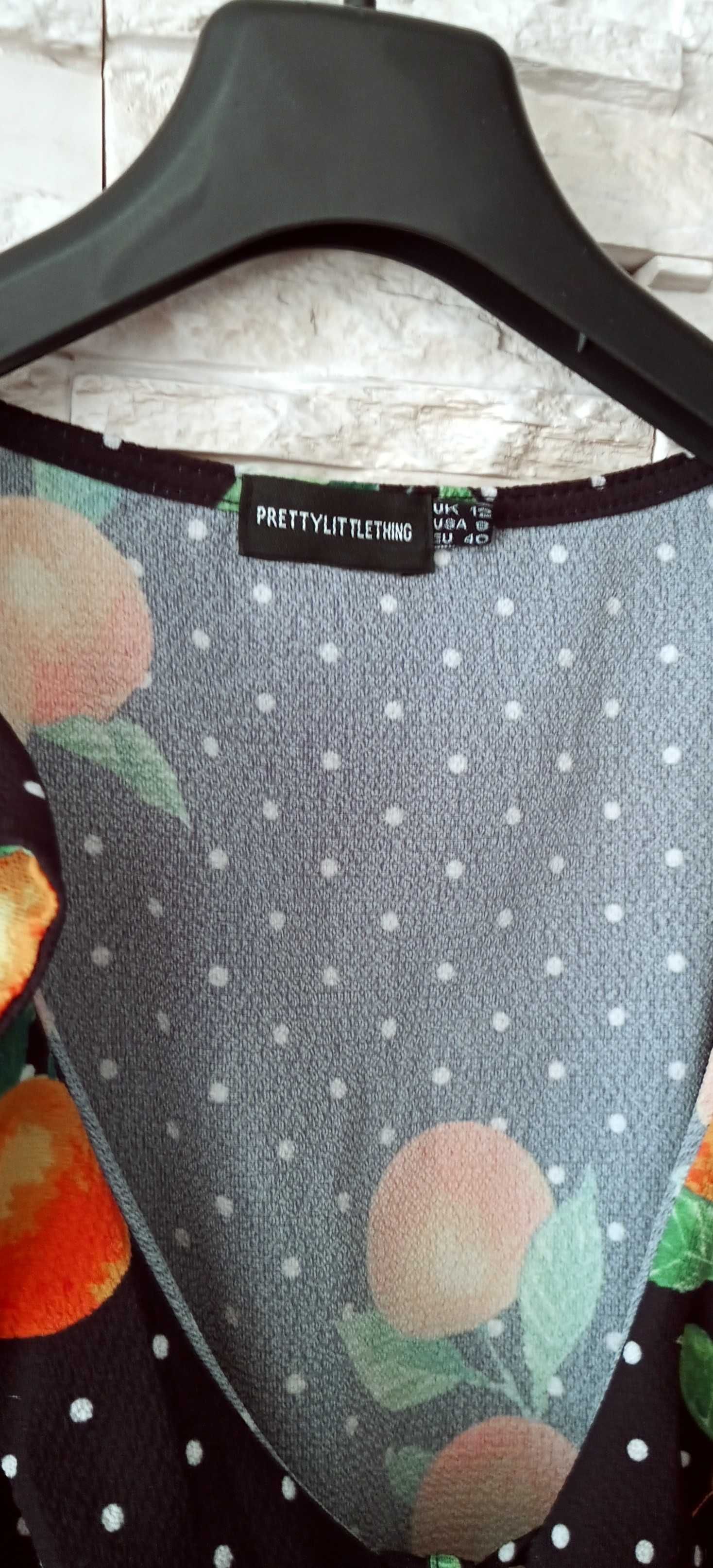Sukienka w owoce damska letnia L/40 PrettyLittleThing