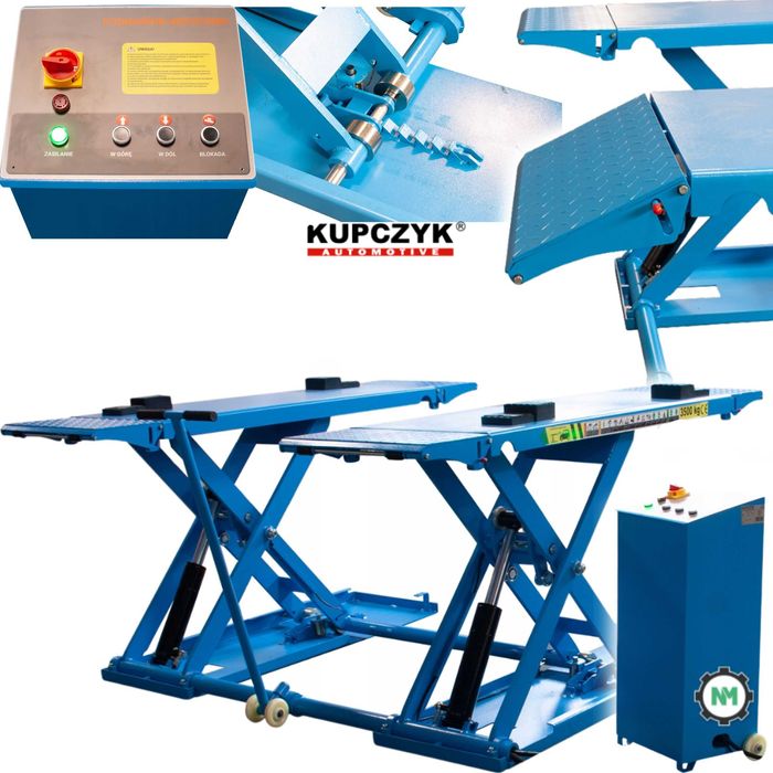 Podnośnik nożycowy 3,5T KPN-3500 Kupczyk Mobilny Samochodowy