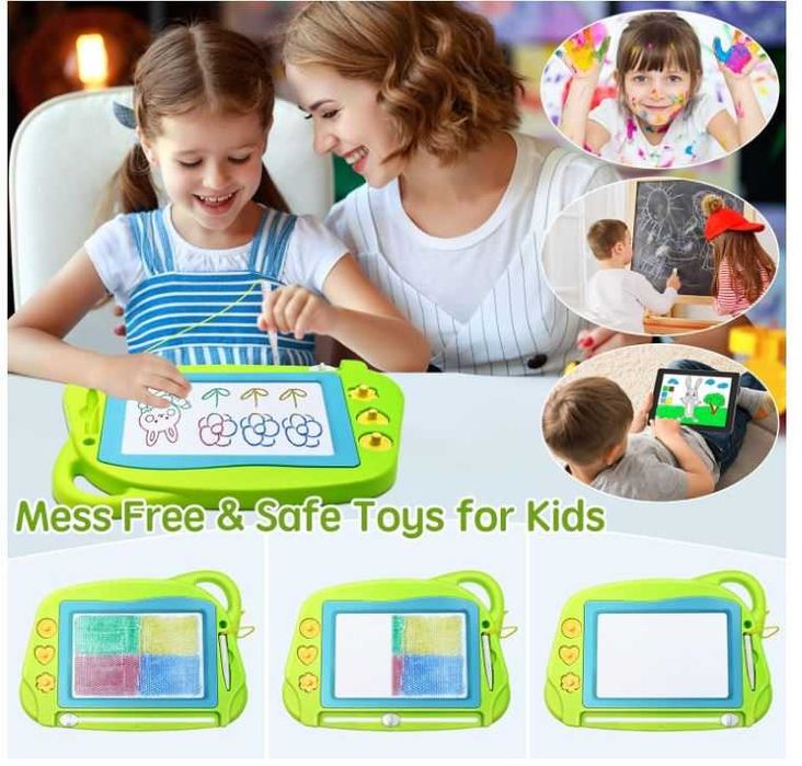 Tablica do rysowania dla dzieci kolor zielony