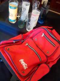 Copos  Coca-Cola + Mochila(p/coleccionadores)