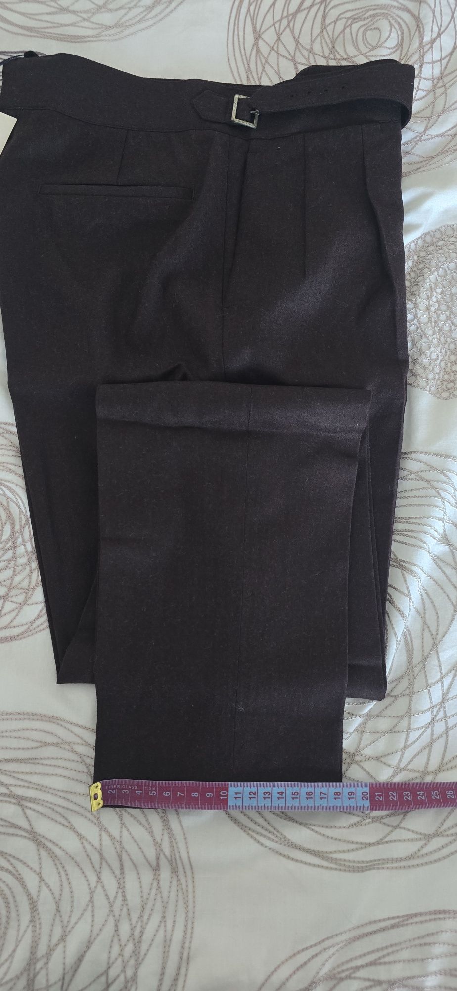 Nowe spodnie gurkha od Suitsupply r. 46 (100% wełna)