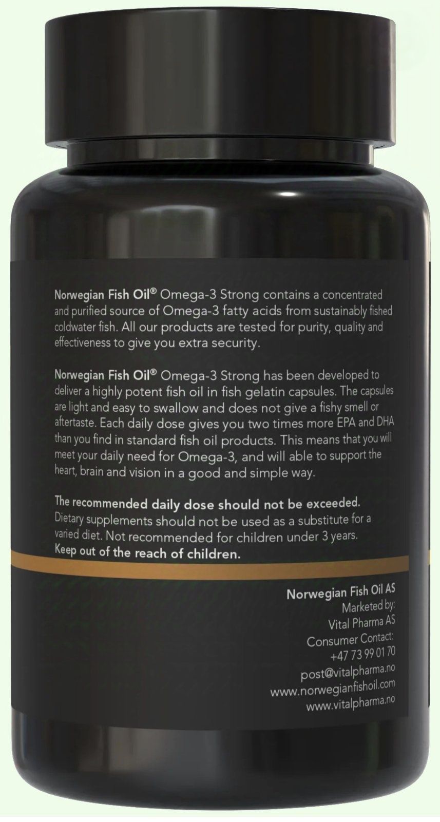 OMEGA-3 STRONG, 33/22, 1000 мг, EЕ(етилові ефіри), 120