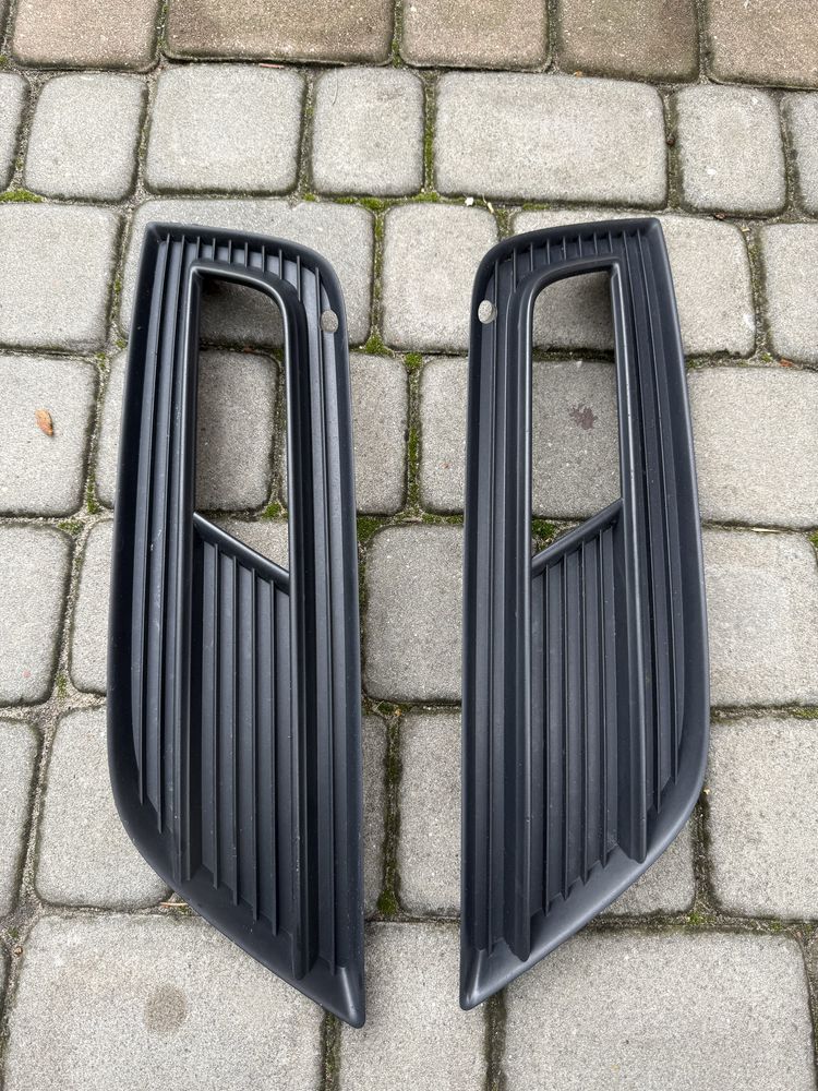 Sprzedam grill atrapa + 2x kratki do halogenów audi a4 b8.5 avant