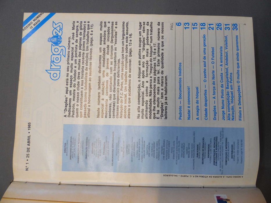 Colecção Revista Dragões 1985 a 1990