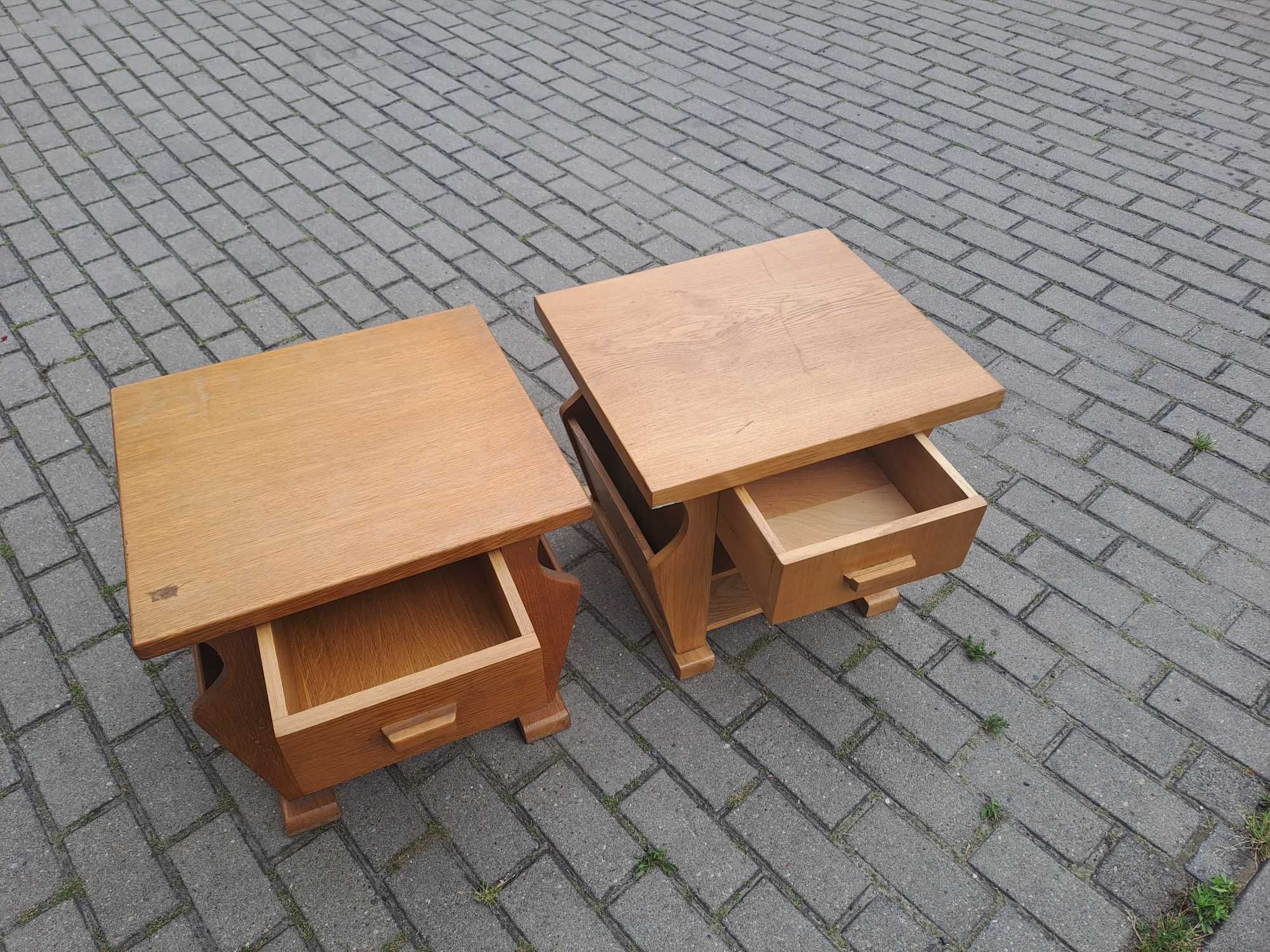 Stoliki kawowe z Niemiec  komplet 2 sztuk