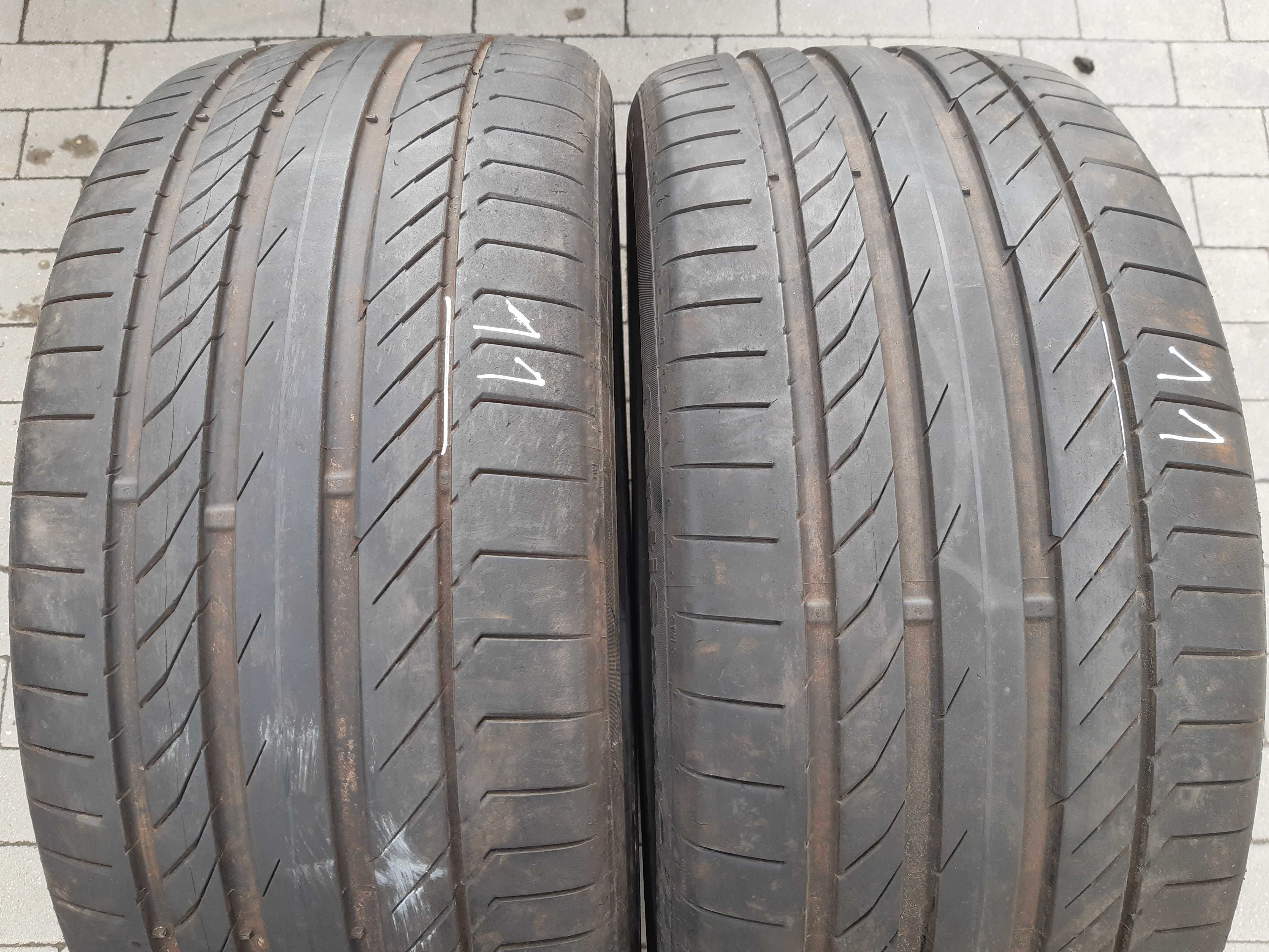 2x Opony 265 40 R 21 Continental ContiSportContact 5 2szt jak NOWE