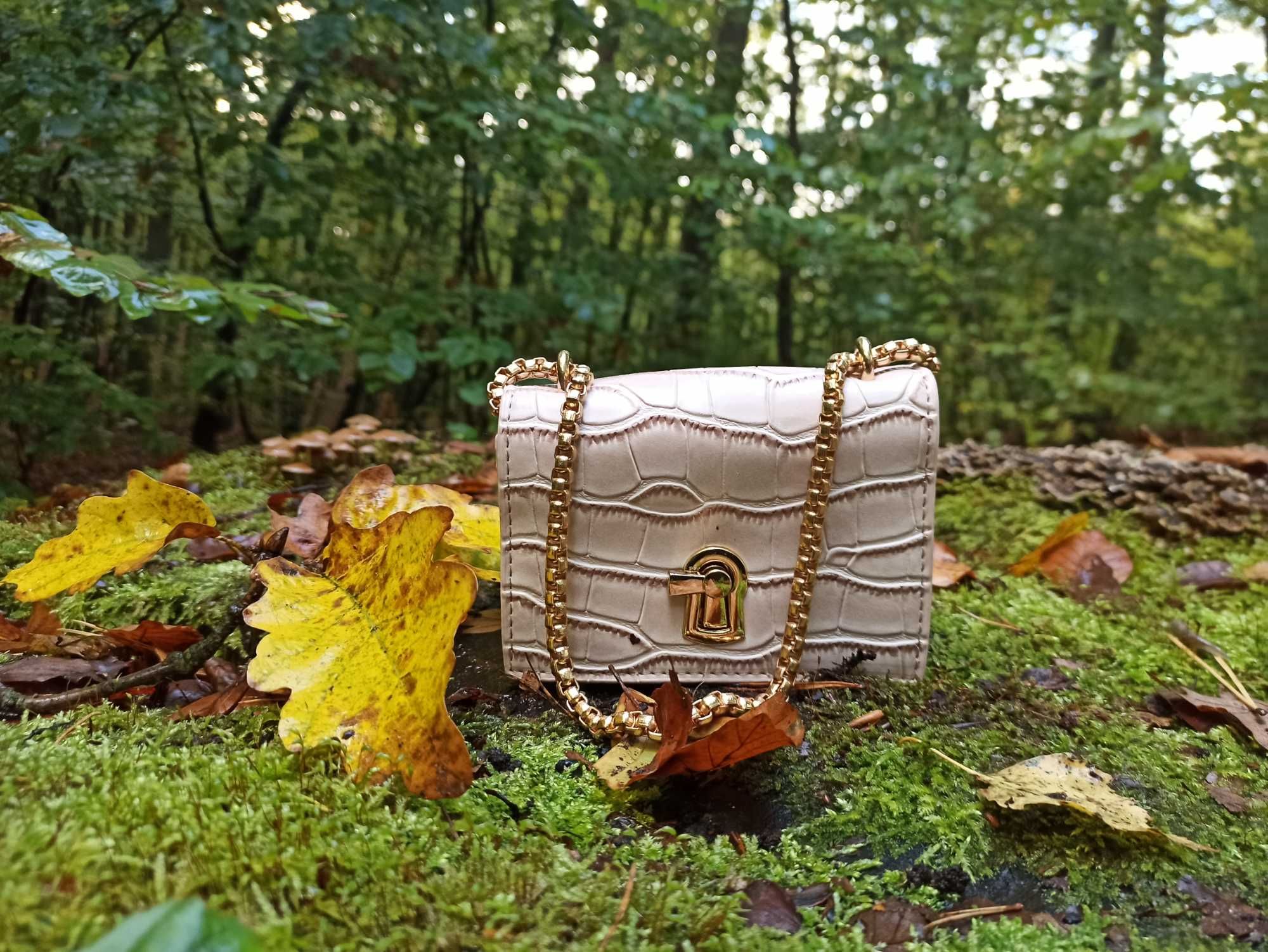 Torebka Damska • Beżowy • Na Ramię • JAKOŚĆ PREMIUM • NA DZIEŃ MATKI