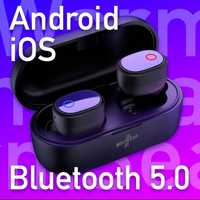 WarmSea słuchawki bezprzewodowe bluetooth 5.0 nowe TWS