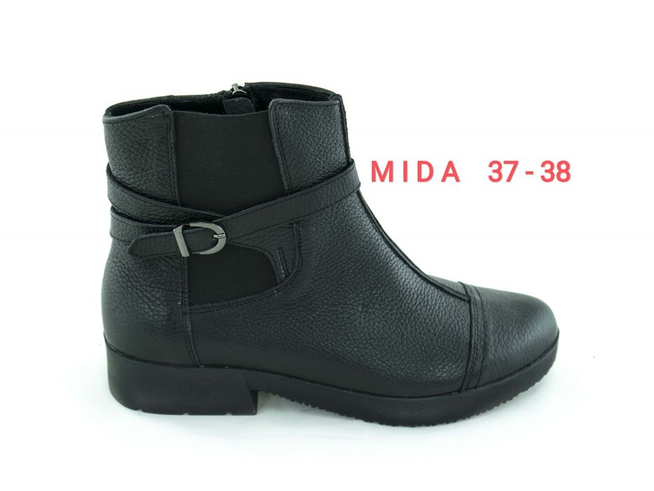 Напівчоботи Міда 37-38 нові чорні