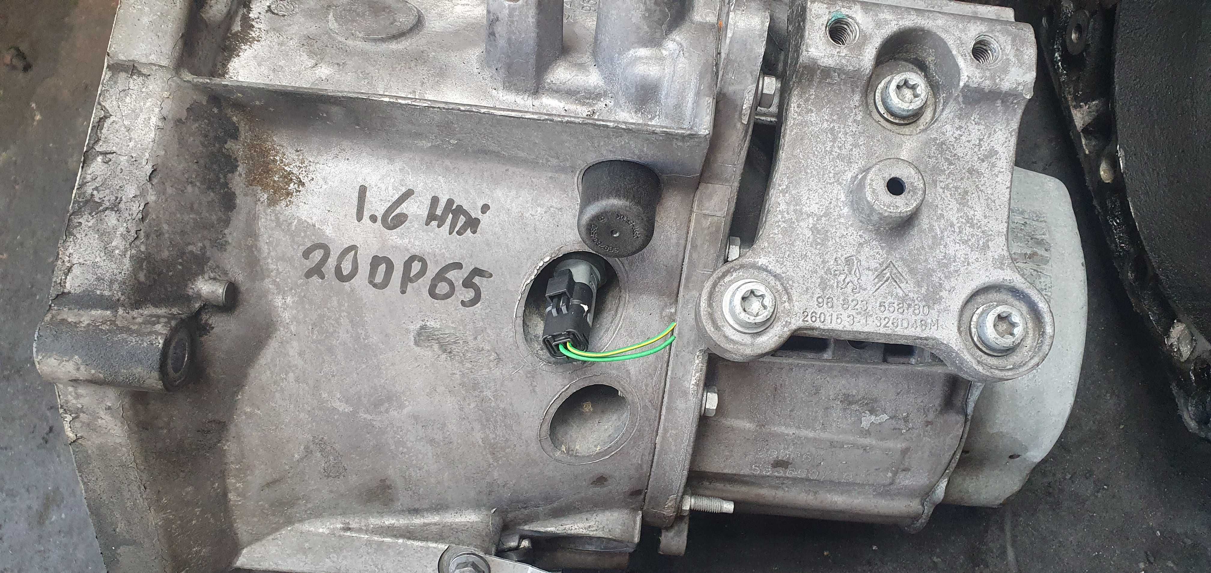 Skrzynia biegów 20DP65 Peugeot 407 1.6 HDI Siedlce